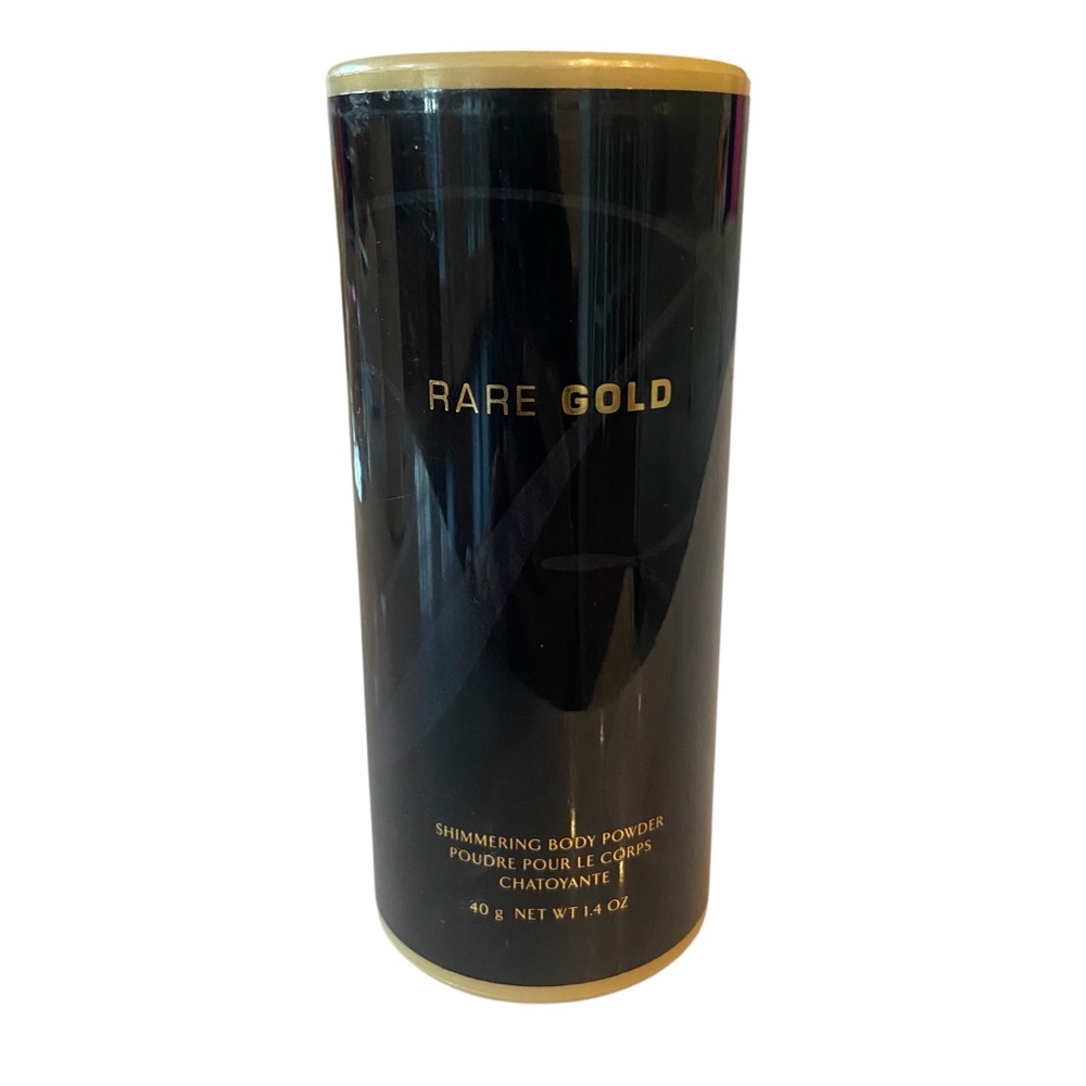 Vintage Avon Rare Gold Shimmering Body Powder 2002 1.4 OZ 40 g Discontinued NEW